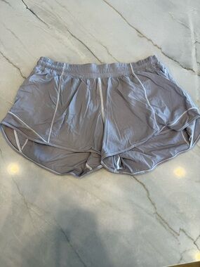 Light Gray Athletic Running Shorts